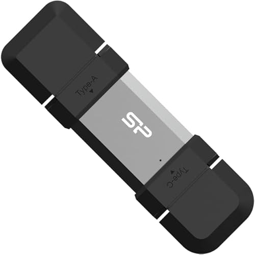 USB-Stick 128GB Silicon Power USB3.2 + Type C C51 Black USB-Stick 128GB Silicon Power USB3.2 + Type C C51 Black von SP Silicon Power