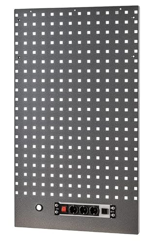SP TOOLS - SP41146 - Werkstattmöbel - Whorkshop SP - Lochplatte für Möbel mit elektrischer Stromversorgung - Profiqualität von SP Tools