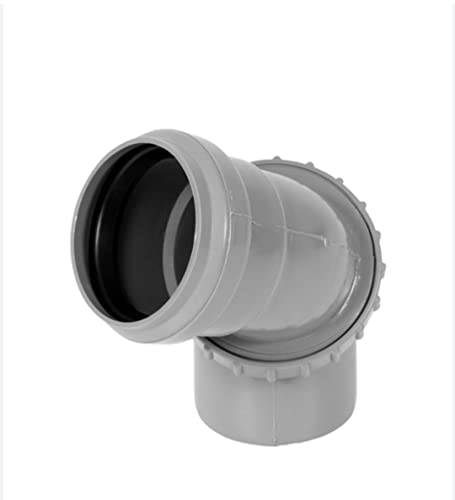 HT Bogen Abflussrohr DN50 DN110 Universalbogen 360° verdrehbar Rohr Abwasser (DN110) von SP