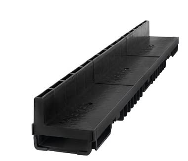 Schlitzrinne für 8cm Pflaster keine Aco Entwässerungsrinne Höhe155mm Kl.A15 Hofablauf KG Rohr Regenrinne von SP