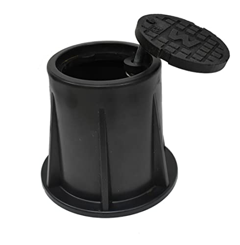 Strassenkappe DIN 4027 für Hausanschluss Ventilkasten Absperrschieber Ventilbox Hydrant Wasserhahn Deckel aus Guss Absperrhahn Hydrantenschlüssel von SP