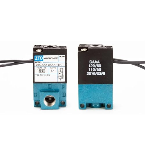 35A 3-Wege-Hochfrequenz-Magnetventil 35A-ACA-DDAA-1BA/DDBA/DDFA MAC-Markierungsdosiermaschinenventil DFFA DFBA DAAA DABA DDAA (Color : 35A-ACA-DDFA-1BA) von SPABOY