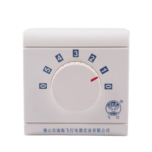 SPABOY Lüfterdrehzahlregler mit Fünfgang-Einstellung CBB61 3,8 + 1,2 uf* 3 +-5 % 300 V AC 50/60 Hz 200 W von SPABOY