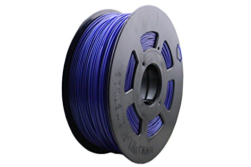 Space 3D-Drucker-Filament Metallic Blau 1,75mm, 1kg, PLA, Polylactide von Space