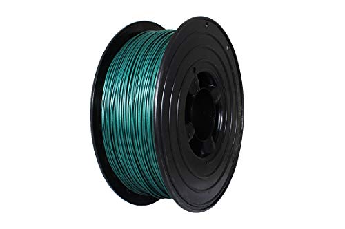 PET 3D Filament 1,75mm 1kg in Verschiedenen Farben PET-G PETG (Grün-Metallic) von Space