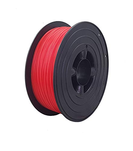 Space 3D-Druck-Filament 1,75mm 1kg PETG (Rot-transparent) von Space