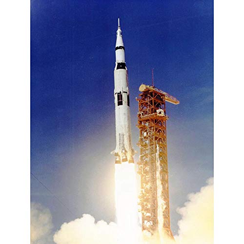 Wee Blue Coo LTD Space Apollo 11 Launch Saturn V Rocket Blast Thrust Flame USA Art Print Poster Wall Decor Kunstdruck Poster Wand-Dekor-12X16 Zoll Wee Blue Coo LTD Space Apollo 11 Launch Saturn V Rocket Blast Thrust Flame USA Art Print Poster Wall Decor Kunstdruck Poster Wand-Dekor-12X16 Zoll von Wee Blue Coo LTD