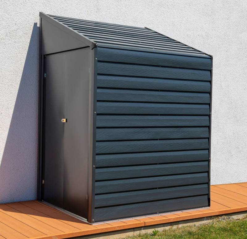 SPACEMAKER Gerätehaus, BxT: 203x124 cm, Metall von SPACEMAKER