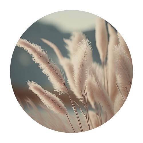 SPACEREBELS Bilder Natur - Runde Wandbilder Wohnzimme - Deko Modern - Schlafzimmer - Room Decoration - Kunstdruck Wanddeko - Aufhängfertig von SPACEREBELS