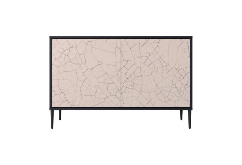 SPACEREBELS Kommode (3 Türen), Sideboard Komodenschrank Möbel für Wohnzimmer mit 2 Türen oder mit von SPACEREBELS