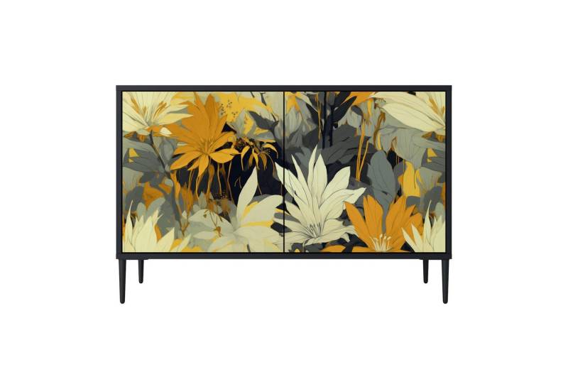 SPACEREBELS Kommode (3 Türen), Sideboard Komodenschrank Möbel für Wohnzimmer mit 2 Türen oder mit von SPACEREBELS