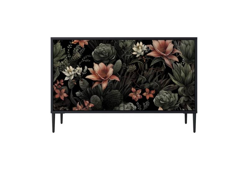 SPACEREBELS Kommode (3 Türen), Sideboard Komodenschrank Möbel für Wohnzimmer mit 2 Türen oder mit von SPACEREBELS