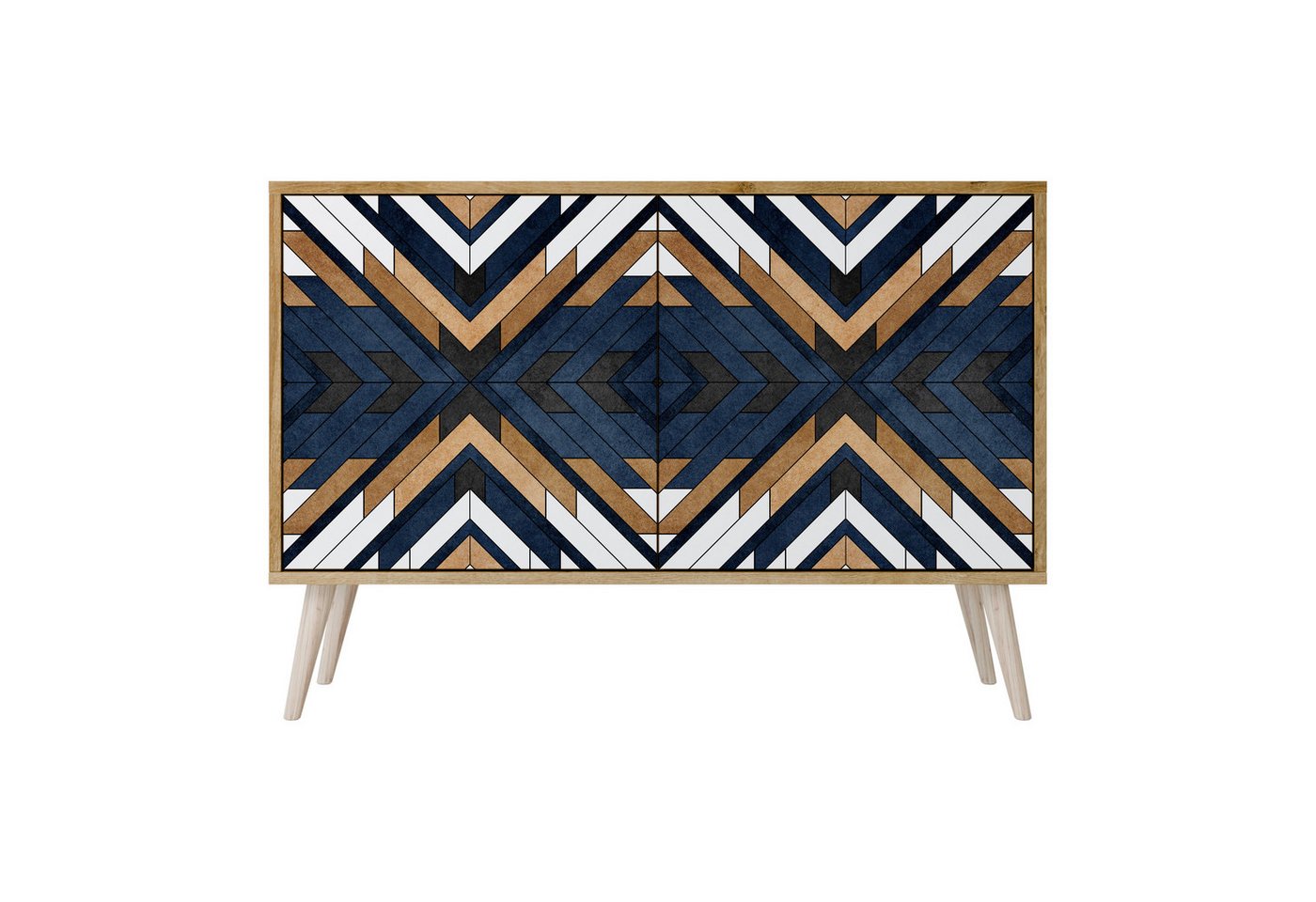 SPACEREBELS Kommode Sideboard Komodenschrank Möbel für Wohnzimmer Flur Esszimmer, mit 2 Türen oder mit 3 Türen SPACEREBELS Kommode Sideboard Komodenschrank Möbel für Wohnzimmer Flur Esszimmer, mit 2 Türen oder mit 3 Türen von SPACEREBELS