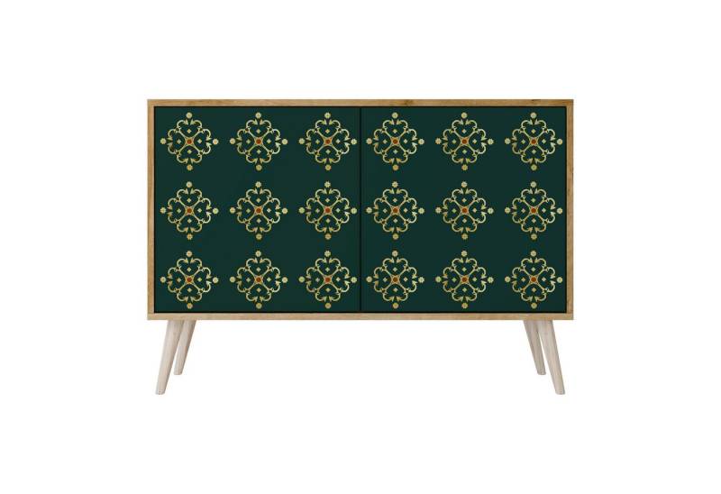 SPACEREBELS Kommode Sideboard Komodenschrank Möbel für Wohnzimmer Flur Esszimmer, mit 2 Türen oder mit 3 Türen von SPACEREBELS