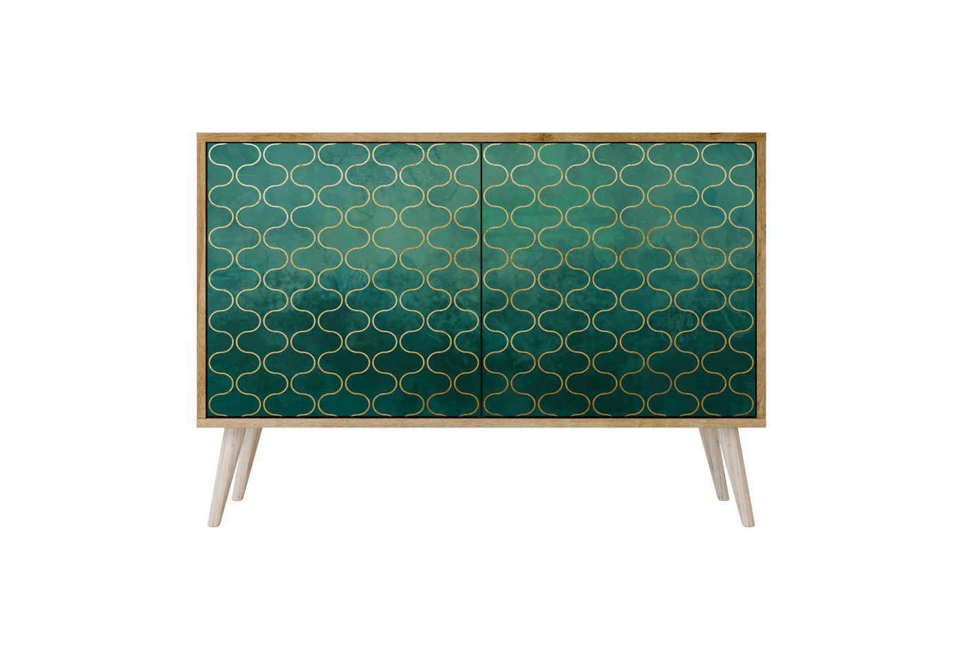 SPACEREBELS Kommode Sideboard Komodenschrank Möbel für Wohnzimmer Flur Esszimmer, mit 2 Türen oder mit 3 Türen SPACEREBELS Kommode Sideboard Komodenschrank Möbel für Wohnzimmer Flur Esszimmer, mit 2 Türen oder mit 3 Türen von SPACEREBELS