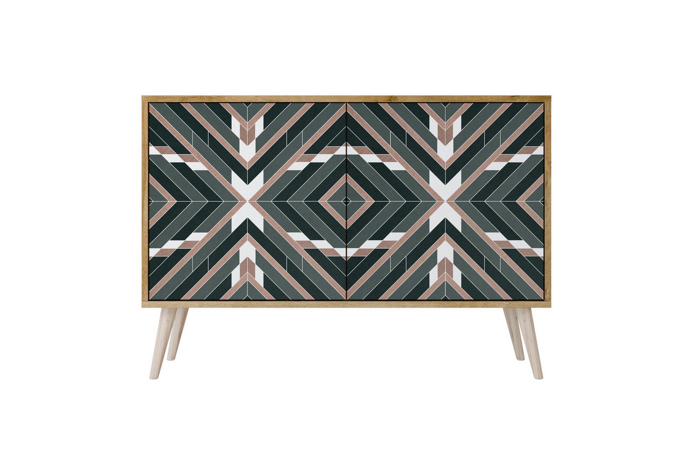 SPACEREBELS Kommode Sideboard Komodenschrank Möbel für Wohnzimmer Flur Esszimmer, mit 2 Türen oder mit 3 Türen SPACEREBELS Kommode Sideboard Komodenschrank Möbel für Wohnzimmer Flur Esszimmer, mit 2 Türen oder mit 3 Türen von SPACEREBELS