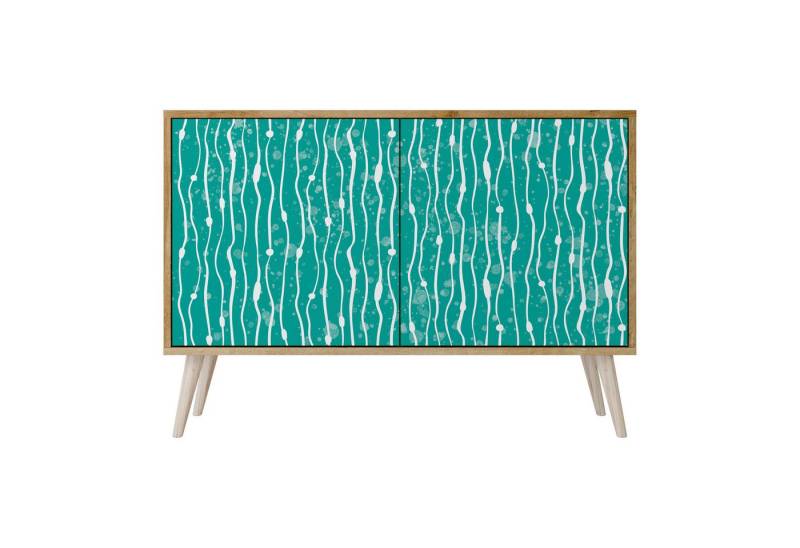 SPACEREBELS Kommode Sideboard Komodenschrank Möbel für Wohnzimmer Flur Esszimmer, mit 2 Türen oder mit 3 Türen von SPACEREBELS