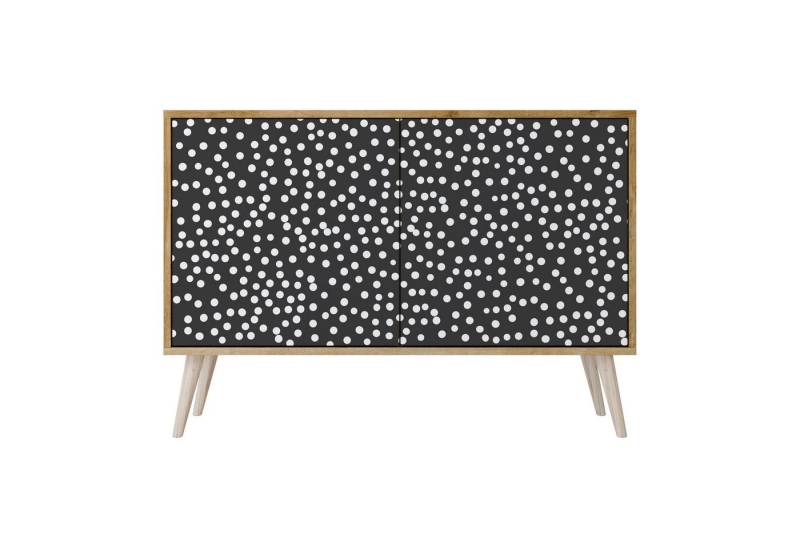 SPACEREBELS Kommode Sideboard Komodenschrank Möbel für Wohnzimmer Flur Esszimmer, mit 2 Türen oder mit 3 Türen von SPACEREBELS