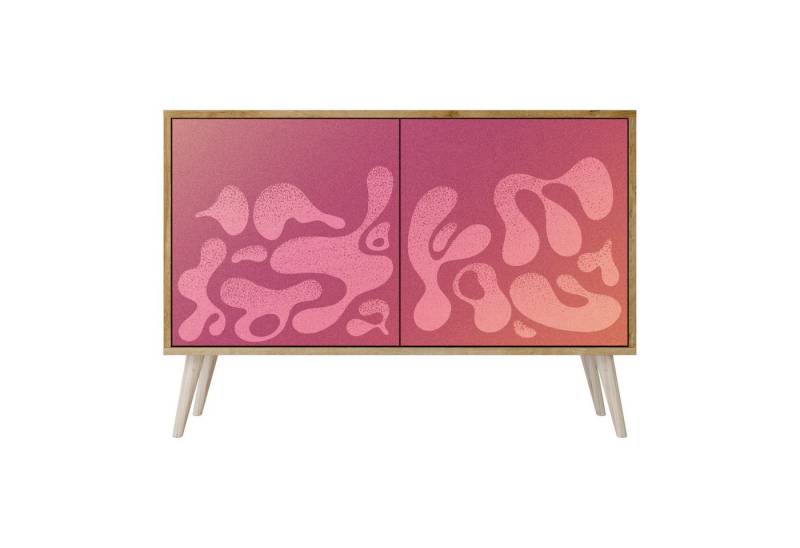 SPACEREBELS Kommode Sideboard Komodenschrank Möbel für Wohnzimmer Flur Esszimmer, mit 2 Türen oder mit 3 Türen von SPACEREBELS