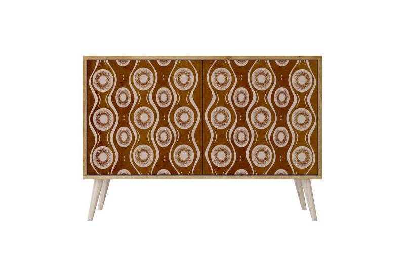 SPACEREBELS Kommode Sideboard Komodenschrank Möbel für Wohnzimmer Flur Esszimmer, mit 2 Türen oder mit 3 Türen von SPACEREBELS