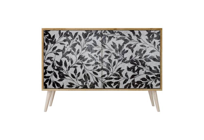 SPACEREBELS Kommode Sideboard Komodenschrank Möbel für Wohnzimmer Flur Esszimmer, mit 2 Türen oder mit 3 Türen von SPACEREBELS