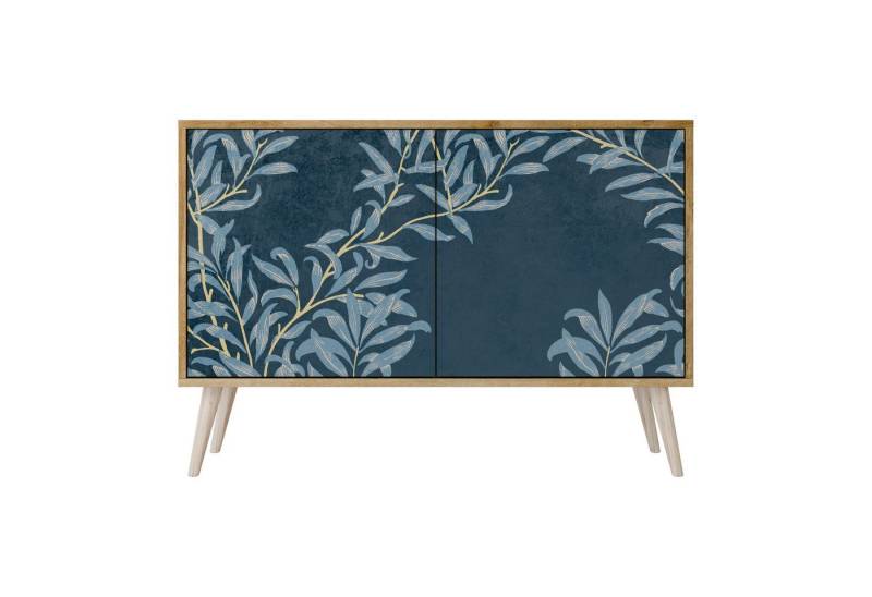 SPACEREBELS Kommode Sideboard Komodenschrank Möbel für Wohnzimmer Flur Esszimmer, mit 2 Türen oder mit 3 Türen von SPACEREBELS