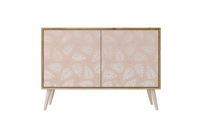 SPACEREBELS Kommode Sideboard Komodenschrank Möbel für Wohnzimmer Flur Esszimmer, mit 2 Türen oder mit 3 Türen von SPACEREBELS