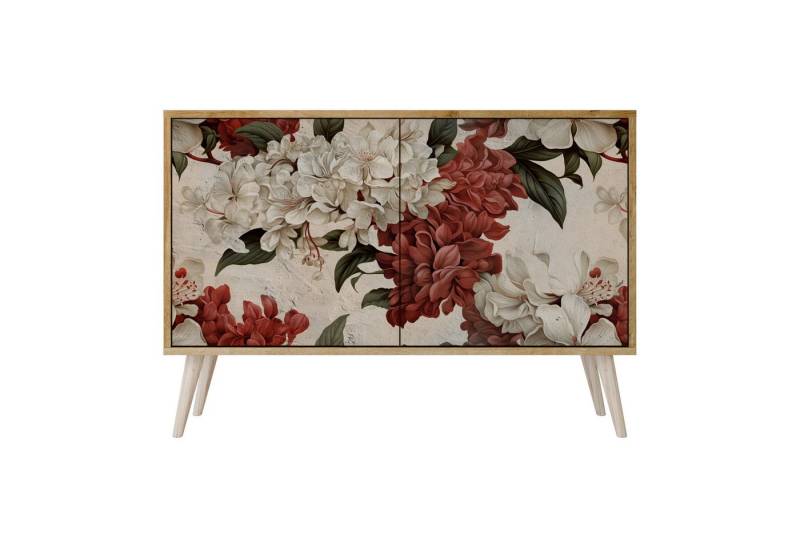 SPACEREBELS Kommode Sideboard Komodenschrank Möbel für Wohnzimmer Flur Esszimmer, mit 2 Türen oder mit 3 Türen von SPACEREBELS