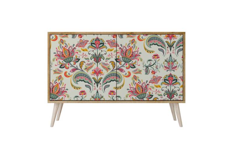 SPACEREBELS Kommode Sideboard Komodenschrank Möbel für Wohnzimmer Flur Esszimmer, mit 2 Türen oder mit 3 Türen von SPACEREBELS