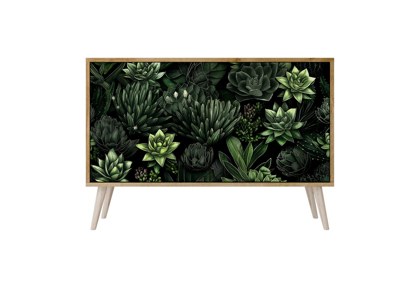 SPACEREBELS Kommode Sideboard Komodenschrank Möbel für Wohnzimmer Flur Esszimmer (2 St), mit 2 Türen oder mit 3 Türen von SPACEREBELS