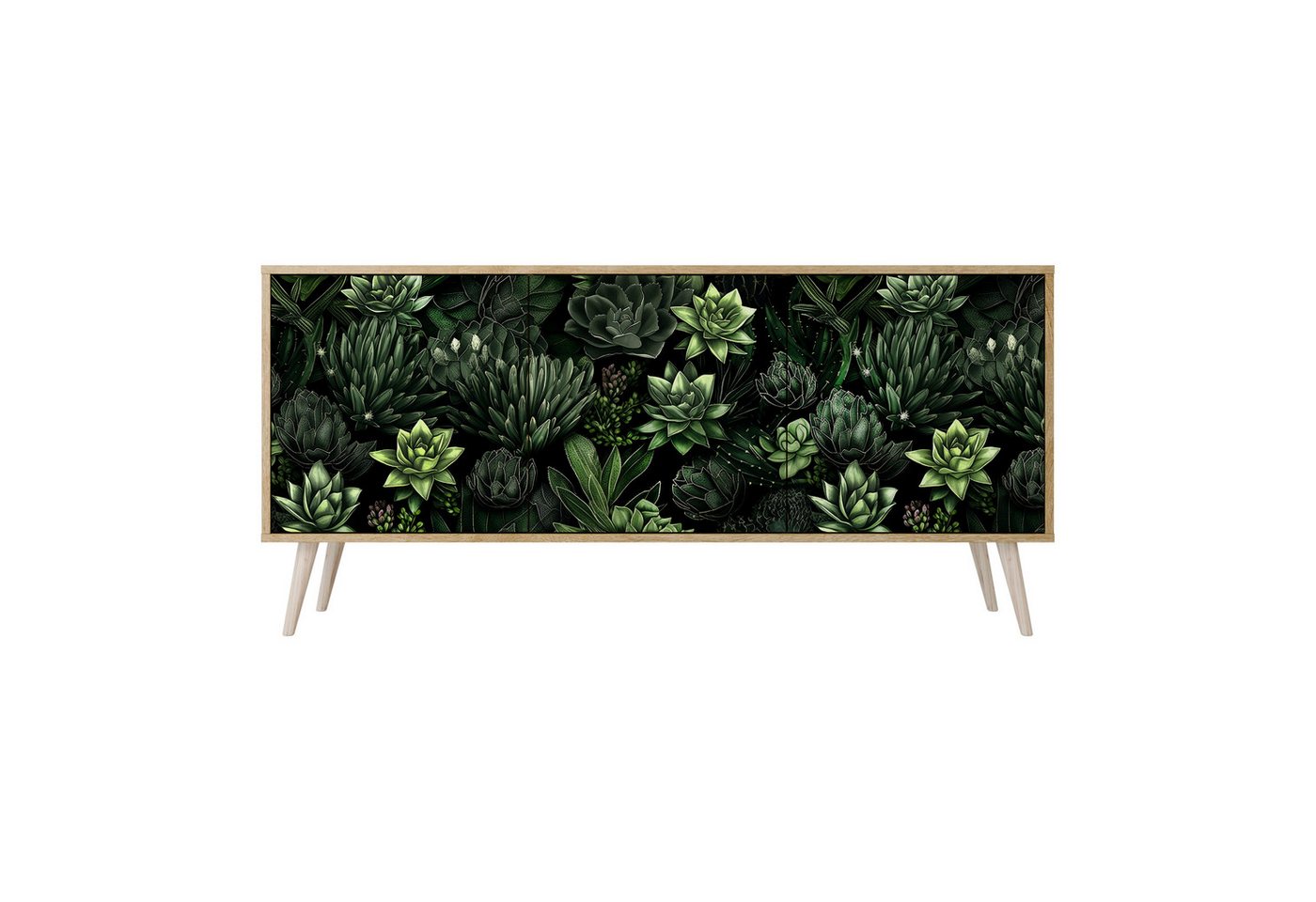 SPACEREBELS Kommode Sideboard Komodenschrank Möbel für Wohnzimmer Flur Esszimmer (3 St), mit 2 Türen oder mit 3 Türen von SPACEREBELS