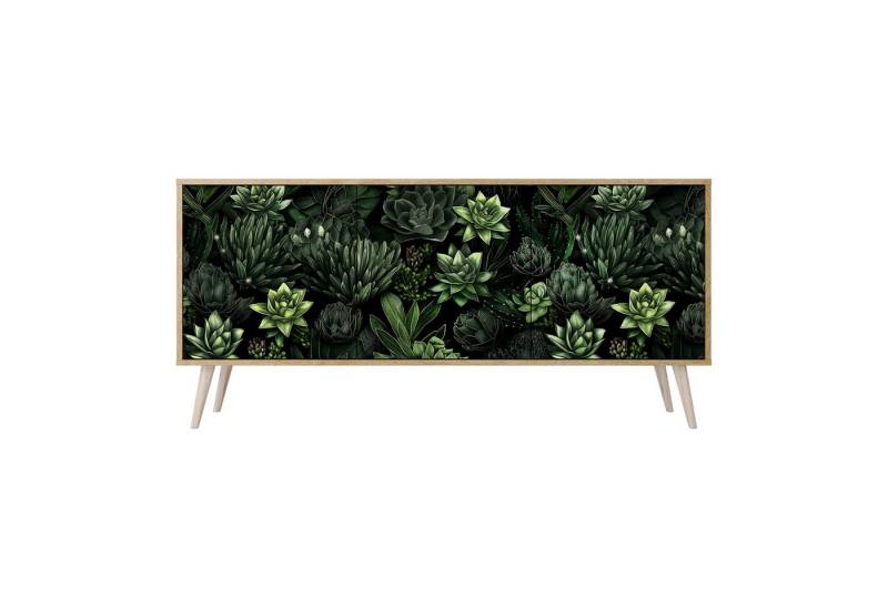 SPACEREBELS Kommode Sideboard Komodenschrank Möbel für Wohnzimmer Flur Esszimmer (3 St), mit 2 Türen oder mit 3 Türen von SPACEREBELS