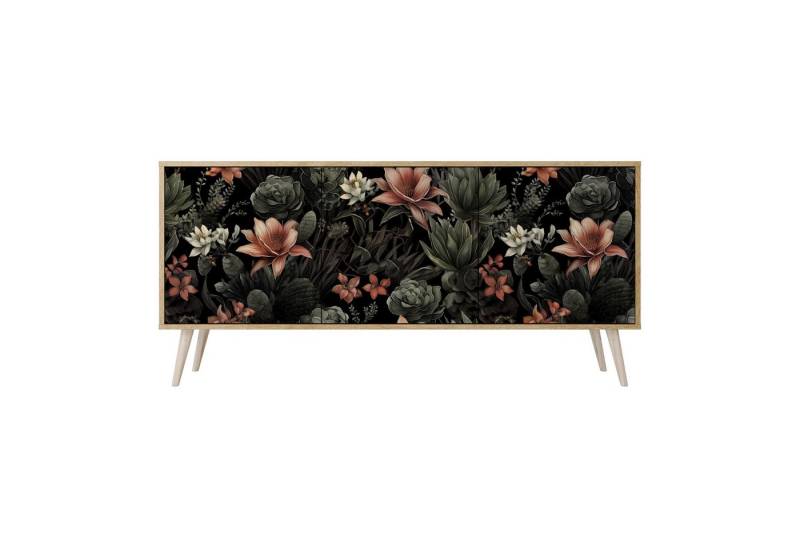 SPACEREBELS Kommode Sideboard Komodenschrank Möbel für Wohnzimmer Flur Esszimmer (3 St), mit 2 Türen oder mit 3 Türen von SPACEREBELS