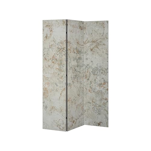 SpaceRebels Paravent Raumteiler - 3-teilig Raumtrenner, Druck 1-Seite - Premium QUALITÄT 100% Holz - Raumtrenner - Trennwand Wohnung - Room Divider - Spanische Wand Deko Modern Sichtschutz von SPACEREBELS
