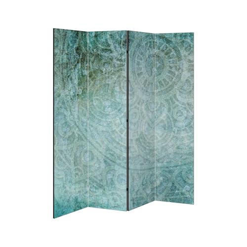 SpaceRebels Paravent Raumteiler - 4-teilig Raumtrenner, Druck 1-Seite - Premium QUALITÄT 100% Holz - Raumtrenner - Trennwand Wohnung - Room Divider - Spanische Wand Deko Modern Sichtschutz SpaceRebels Paravent Raumteiler - 4-teilig Raumtrenner, Druck 1-Seite - Premium QUALITÄT 100% Holz - Raumtrenner - Trennwand Wohnung - Room Divider - Spanische Wand Deko Modern Sichtschutz von SPACEREBELS
