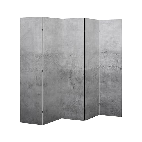 SpaceRebels Paravent Raumteiler - 5-teilig Raumtrenner, Druck 2-Seite - Premium QUALITÄT 100% Holz - Raumtrenner - Trennwand Wohnung - Room Divider - Spanische Wand Deko Modern Sichtschutz SpaceRebels Paravent Raumteiler - 5-teilig Raumtrenner, Druck 2-Seite - Premium QUALITÄT 100% Holz - Raumtrenner - Trennwand Wohnung - Room Divider - Spanische Wand Deko Modern Sichtschutz von SPACEREBELS