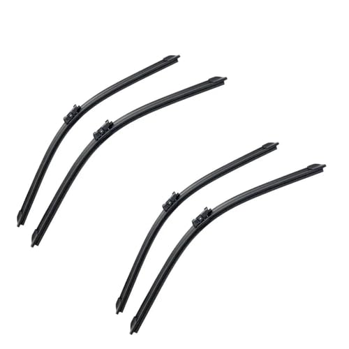 SPAMFAFGHQ 3PCS Autoscheibenwischer Für Opel Für Corsa F 2019 2020 2021 Front-/Heck-Windschutzscheibe Ganzjahres-taugliche Zubehöre(4 Stück) von SPAMFAFGHQ