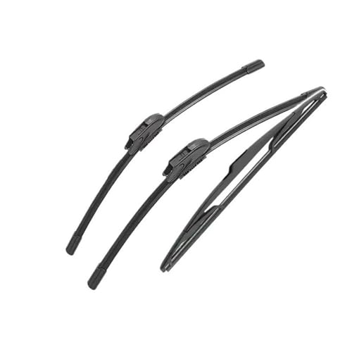 SPAMFAFGHQ 3PCS Für Peugeot 206 Hatchback 2001 2002 2003-2006 Front- Und Heck-Scheibenwischer Für Windschutzscheibe Und Heckscheibe von SPAMFAFGHQ