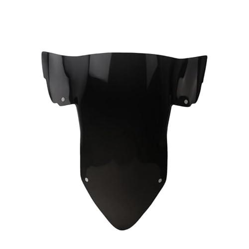 SPAMFAFGHQ Anwendbar Für B&MW S1000RR 2019 2020 2021 2022 2023 Motorrad-Sportspoiler Windschutzscheibe Windschutzscheibe Windabweiser Bildschirm Schild Spoiler(SCHWARZ) von SPAMFAFGHQ