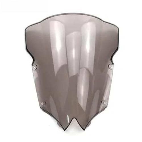 SPAMFAFGHQ Doppelblasen-Windschutzscheibe Für Y&amaha YZF-R6 YZF600 R6 YZF 600 YZF 2008 2009 2010 2012 2013 2014 2015 2016(Braun) von SPAMFAFGHQ