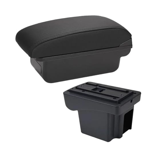 SPAMFAFGHQ Für C&hevrolet Für NIVA Armlehnen Nachrüstteile Auto Armlehnen Box Aufbewahrungsbox Auto Innenzubehör USB-Schnittstelle(C2 Schwarze Linie KEIN USB) von SPAMFAFGHQ