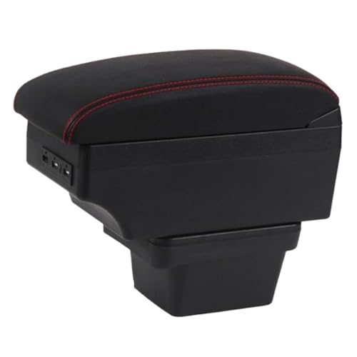 SPAMFAFGHQ Für Caddy 5 2024 Armaturenbrett-Box Zentrale Aufbewahrungsbox Mit USB-Schnittstelle von SPAMFAFGHQ