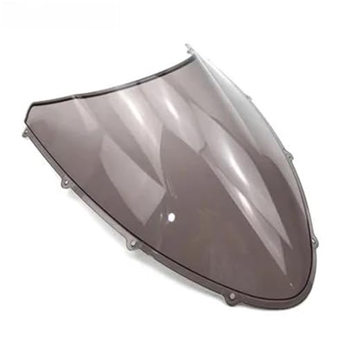 SPAMFAFGHQ Für Ducati 848 1098 1198 1098s 1198s Motorrad Double Bubble Windschutzscheibe Windschutz Bildschirm Windabweiser Schwarz Klar(Braun) von SPAMFAFGHQ