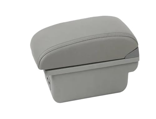 SPAMFAFGHQ Für Freelander Armlehnenbox Für Frelender 2 2006 2007 2008 2009 2010 2011 2012 Zentrale Aufbewahrungsbox(B1 gray 3USB) von SPAMFAFGHQ