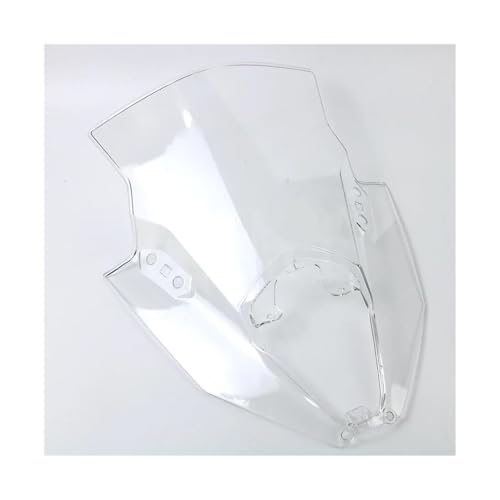 SPAMFAFGHQ Für Kawasaki Für Ninja 650 EX650 ER-6F ER6F Ninja650 ER 6F 2020 2021 2022 2023 2024 Windschutzscheibe Motorrad(Weiss) von SPAMFAFGHQ