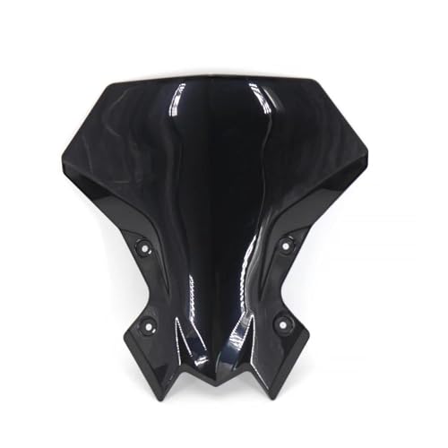 SPAMFAFGHQ Für Kawasaki Z 900 Z900 2020 2021 2022 Motorrad Windschutzscheibe Bildschirm Visier Windschutz Double Bubble(SCHWARZ) von SPAMFAFGHQ