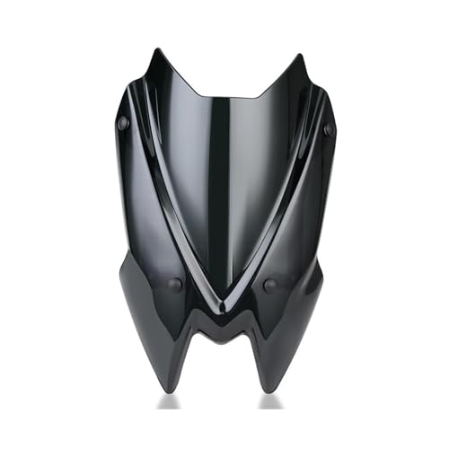 SPAMFAFGHQ Für Kawasaki Z900 2020 2021 2022 2023 2024 Motorrad-Windschutzscheiben-Deflektoren Windschutzscheiben-Zubehör(SCHWARZ) von SPAMFAFGHQ