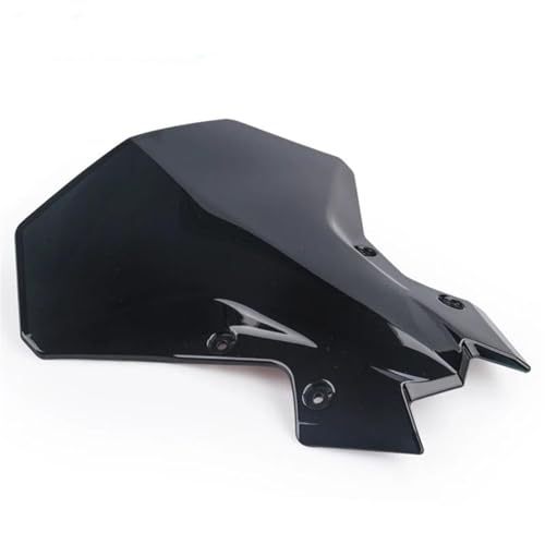 SPAMFAFGHQ Für Kawasaki Z900 Z 900 Z650 Z 650 2020 2021 2022 2023 Motorrad Zubehör Sport Windschutz Windschutz Visier Deflektor(SCHWARZ) von SPAMFAFGHQ
