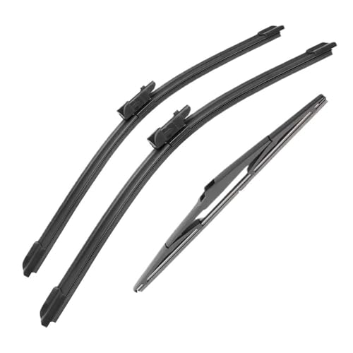 SPAMFAFGHQ Für Mazda CX-5 KF 2017 2019 2020 2021 2022 2023 Front Heck Scheibenwischer Zubehör 24"+18"+14" von SPAMFAFGHQ