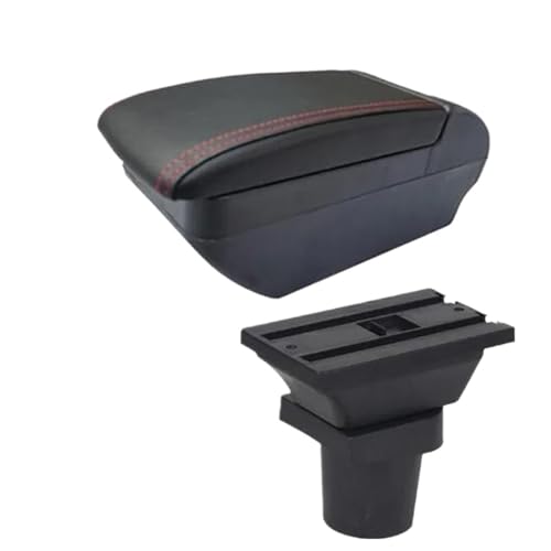 SPAMFAFGHQ Für Mitsubishi Für Colt Armlehnenbox Für Colt PLUS Auto Armlehne Zentrale Aufbewahrungsbox(F rote Leitung Kein USB) von SPAMFAFGHQ